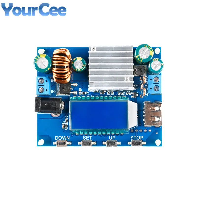 XY-SK35L CNC Buck-boost Voltage Converter LCD Display CC CV Adjustable Step UP Down Power Supply Module 35W 4A Solar Charging