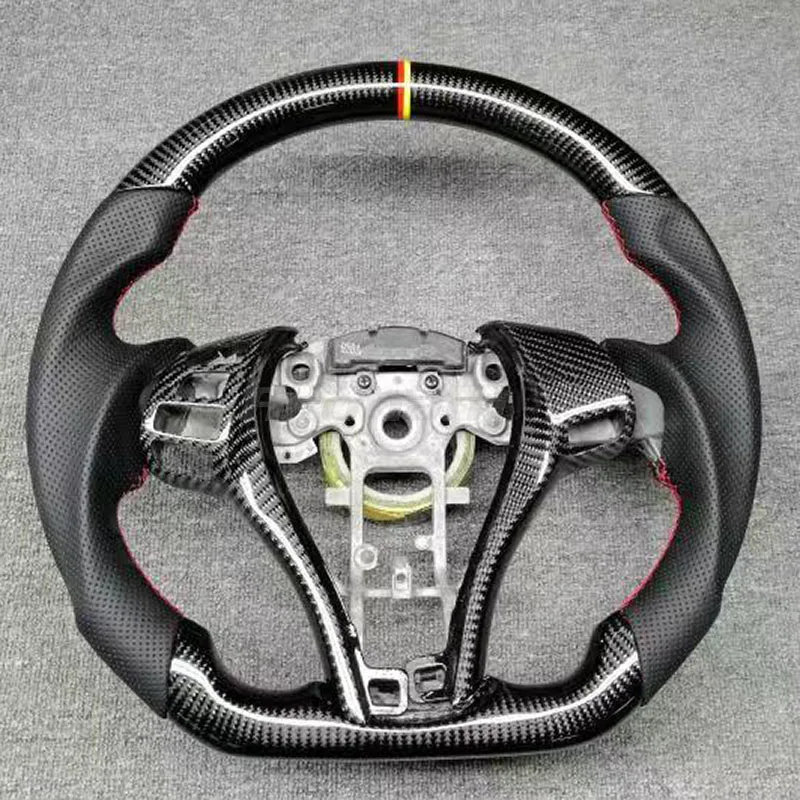 2015 2016 2017 2018 2019 2020 Refit Carbon fiber Leather steering wheel For Nissan Qashqai Altima Sylphy Tiida X-Trail Juke Leaf