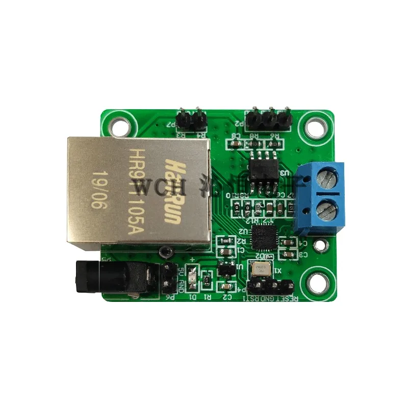 

Network to RS485 module 10M Ethernet industrial 485 serial port network unvarnished transmission CH9120