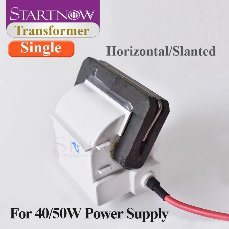 Startnow transformator wysokiego napięcia cewka zapłonowa do 30W 40 45W 50 CO2 zasilanie lasera maszyna do grawerowania części