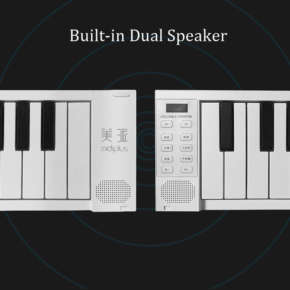 Midiplus-Portable Electronic Silent Piano For Kids And Adults Silent Keyboard 88 Keys Beginner