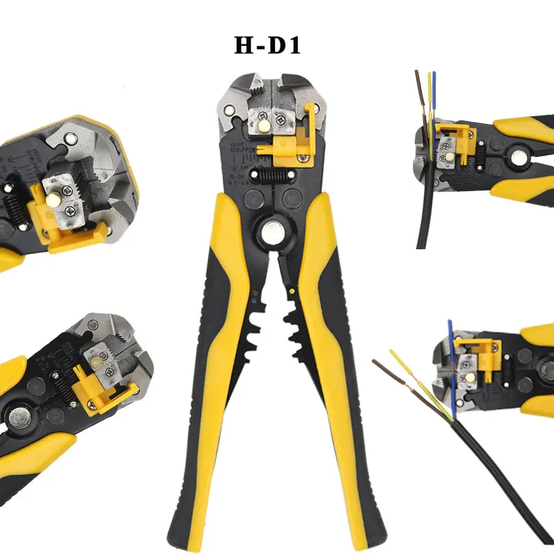 HSC8 10SA crimping pliers 0.25-10mm2 23-7AWG HSC8 6-6A 0.25-6mm2 with box tube type needle type terminal mini crimp wire tools