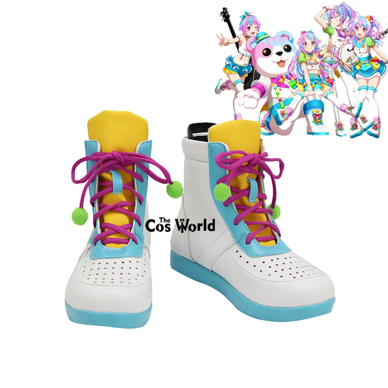 

BanG Dream! Girls Band Party Hello Happy World Seta Kaoru Matsubara Kanon Okusawa Misaki Anime Customize Cosplay Shoes Boots