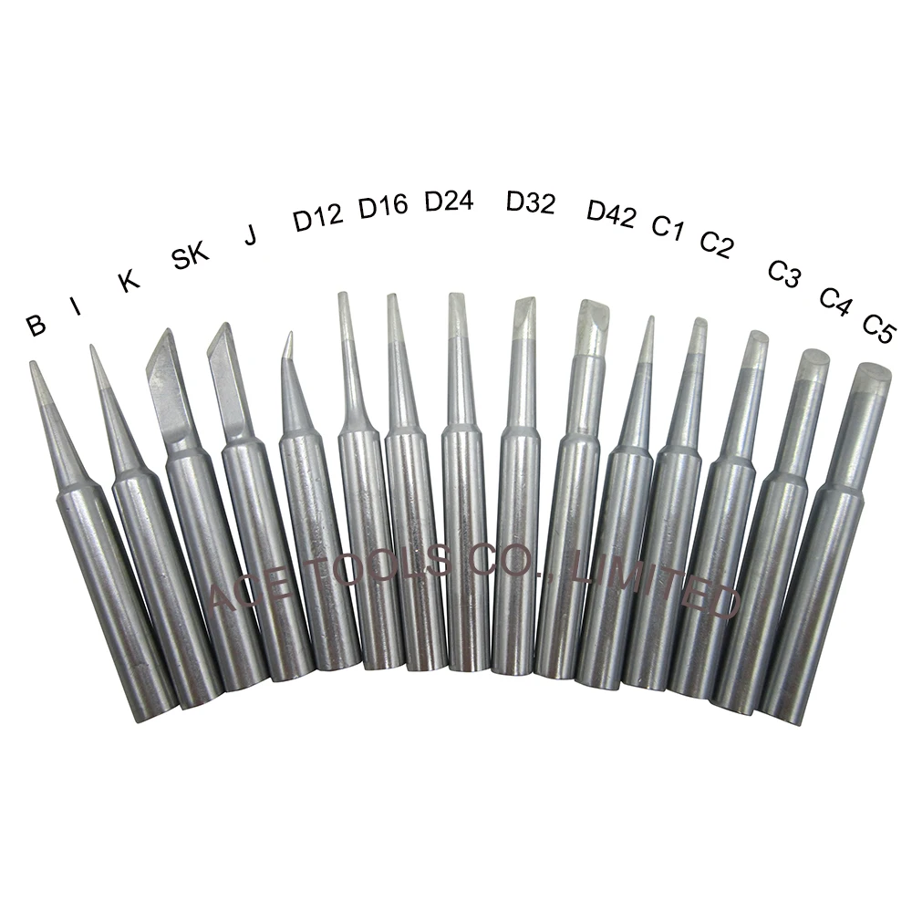 

15 PCS ST Replacement Soldering Tips Fit WELLER SP40L SPG40 SP40N WP25 WP30 WP35 WLC100