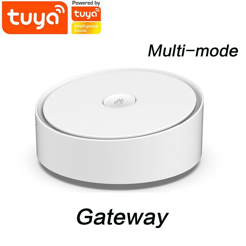 Smart House WIFI Multi-mode Tuya Smart Gateway ZigBee WiFi Bluetooth Mesh Hub Work Voice Control Via Alexa Google Home