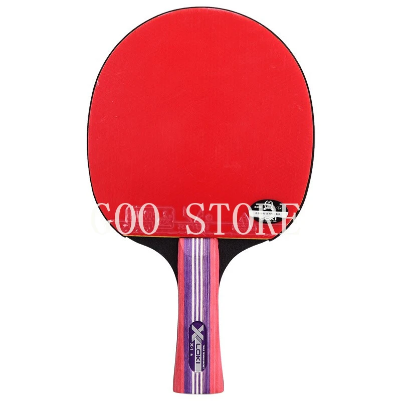 

Ракетка для настольного тенниса LOKI X1 с резиновой губкой для ракетки LOKI RXTON, чехол с 1 звездой, оригинальная локская летучая мышь для пинг-понга