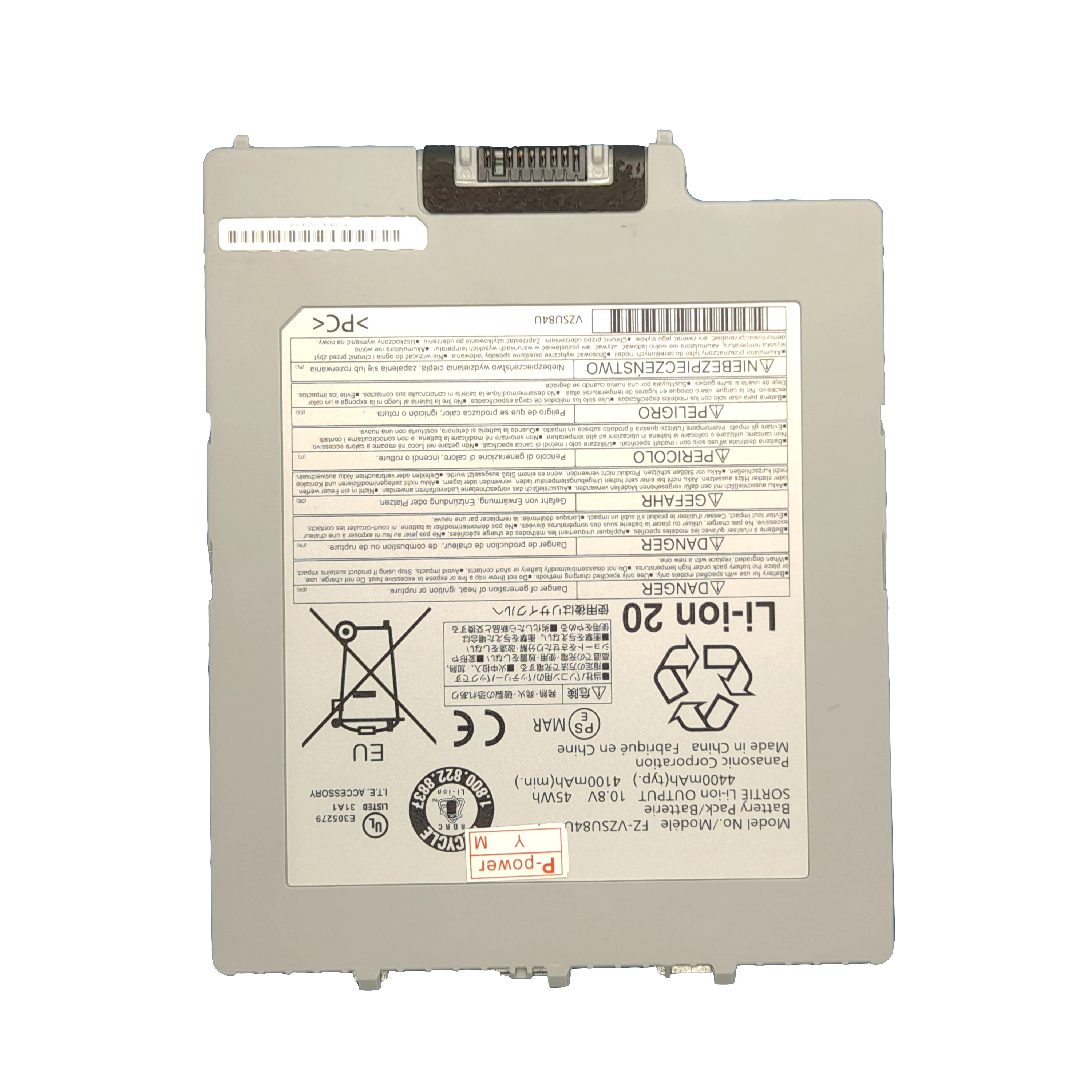 Genuine Original 45Wh FZ-VZSU84R FZ-VZSU84U Battery For Panasonic