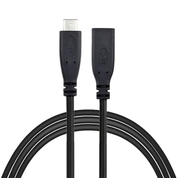 

USB 3.1 USB-C Type C Male to Female Extension Data Cable for Macbook Tablet Mobile Phone 0.6m
