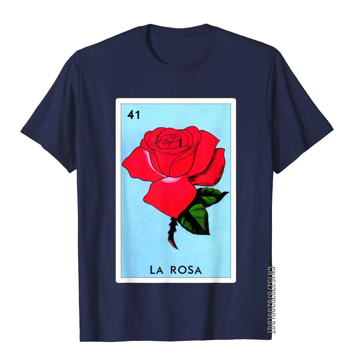 La Rosa Mexican Lottery Gift - Classic Version La Rosa T-Shirt Gift Cotton Young Tops T Shirt Preppy Style Coupons T Shirt