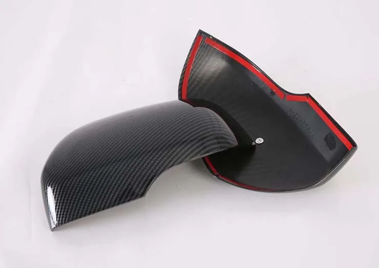 Carbon Fiber Side Mirror Cover Trim for 2018-2020 Hyundai Starex Grand H-1 Car Exterior Rearview Factory Style 2PCS