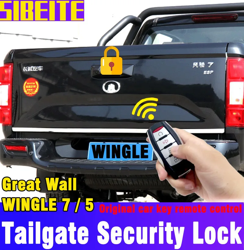 Cerradura de seguridad automática para puerta trasera de GREAT WALL WINGLE 7, WINGLE 5