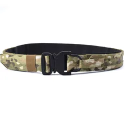 Outdoor CS Belt 3.8CM Wide Inner & Outer Belt  MOLLE Belt Four Colors