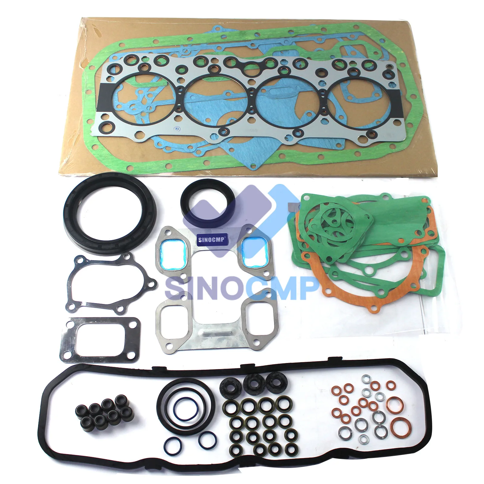 92-98 New 4BD2 4BD2T Engine Gasket Kit Set For 3.9 4BD2 Turbo Diesel 1992-1998 GMC W Series Truck NPR Truck Turbo Engine