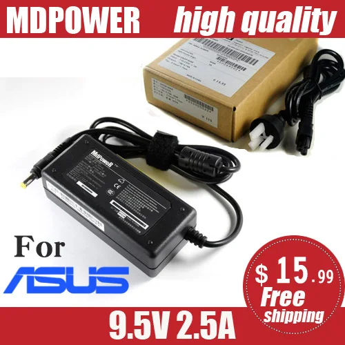 MDPOWER For Asus Eee PC ASUS eeepc 9.5V 2.5A Laptop AC Adapter Charger