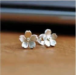 REETI 925 sterling silver flowers Stud Earrings for Women Elegant Wedding Jewelry pendientes mujer moda 2019 Brincos