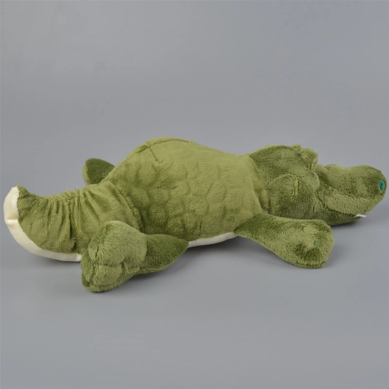 Muñeco de peluche de cocodrilo para niños, juguete de felpa de cocodrilo Real, almohada creativa Kawaii, regalos de Navidad, 30-35cm