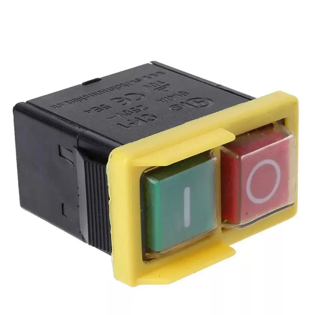 Interruptor electromagnético CK1 para amoladora, interruptor impermeable y a prueba de polvo, interruptor de plástico anticorrosivo
