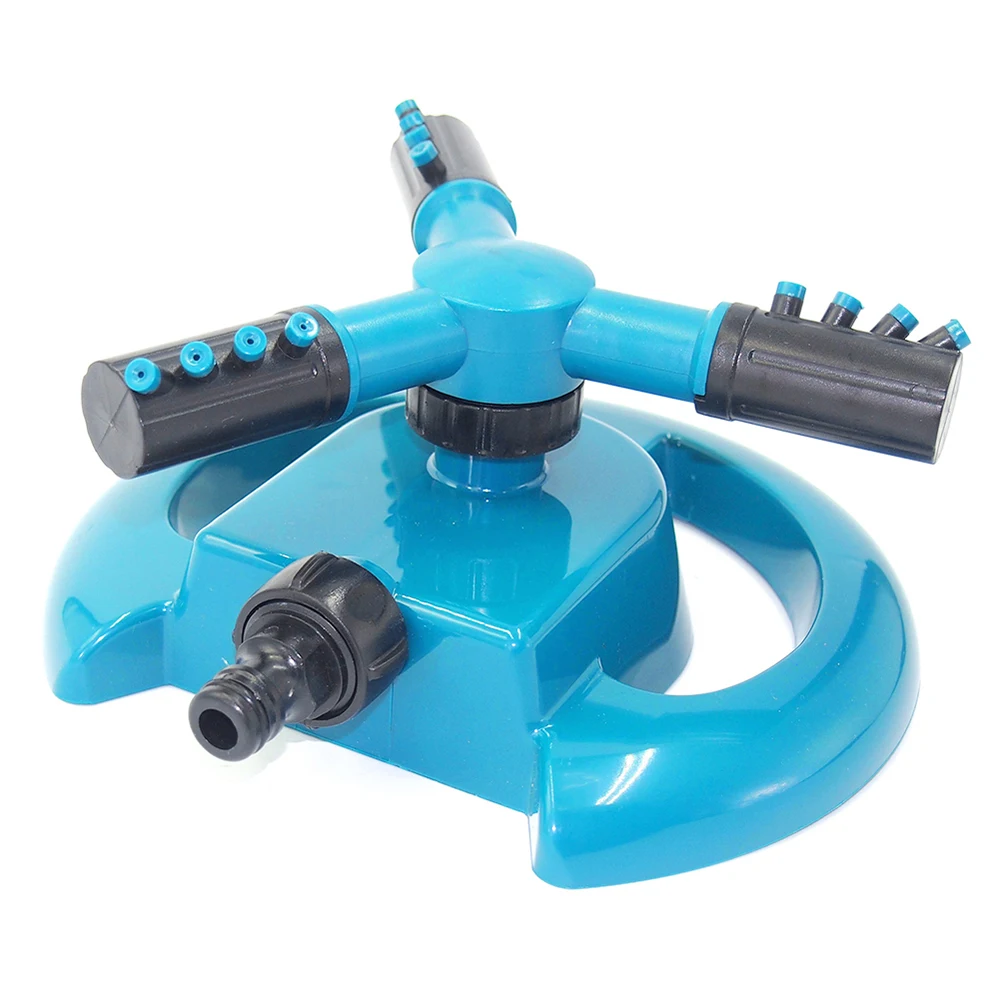 Garden Yard Automatic Watering Spikes Watering Equipment Plant Waterer Lawn Sprinklers Garden 360° Rotating Sprinkler irrigation