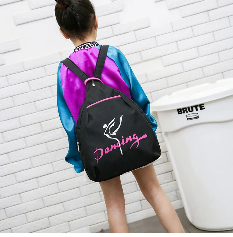 Kid Ballet Bag for Children Ballerina School Dance Shoulder Bag Kids Pink Gym Dancing Backpack Girls Ballet Dance Bags