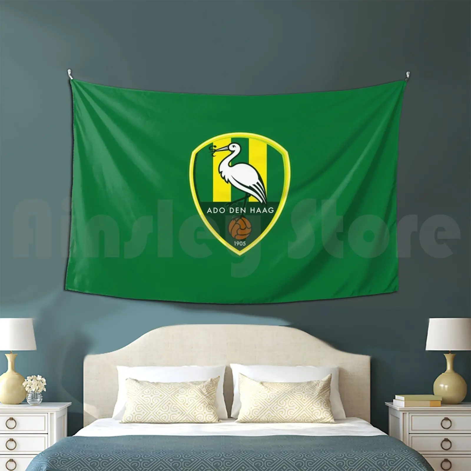 

Ado Den kama 1905 Гобелен Гостиная Спальня Ado Adodenhaag Denhaag Чума Футбол Voetbal Футбол Eredivisie