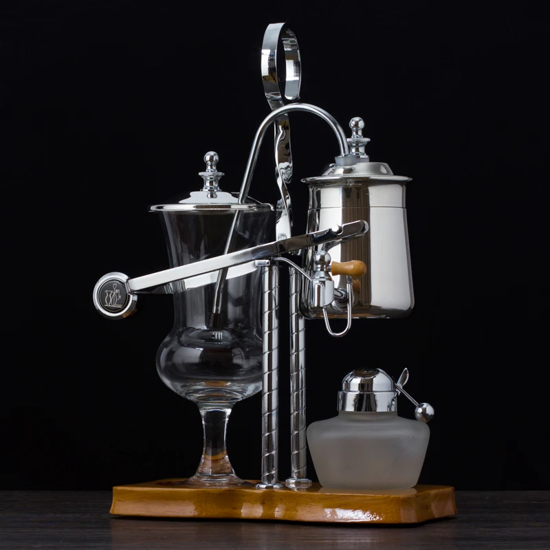 Royal Belgium Coffee Machine  Siphonic Distillation Coffee Pot Make Coffee Suit Drip Type Manual Coffee Machine Ciphon 4-6 Cups