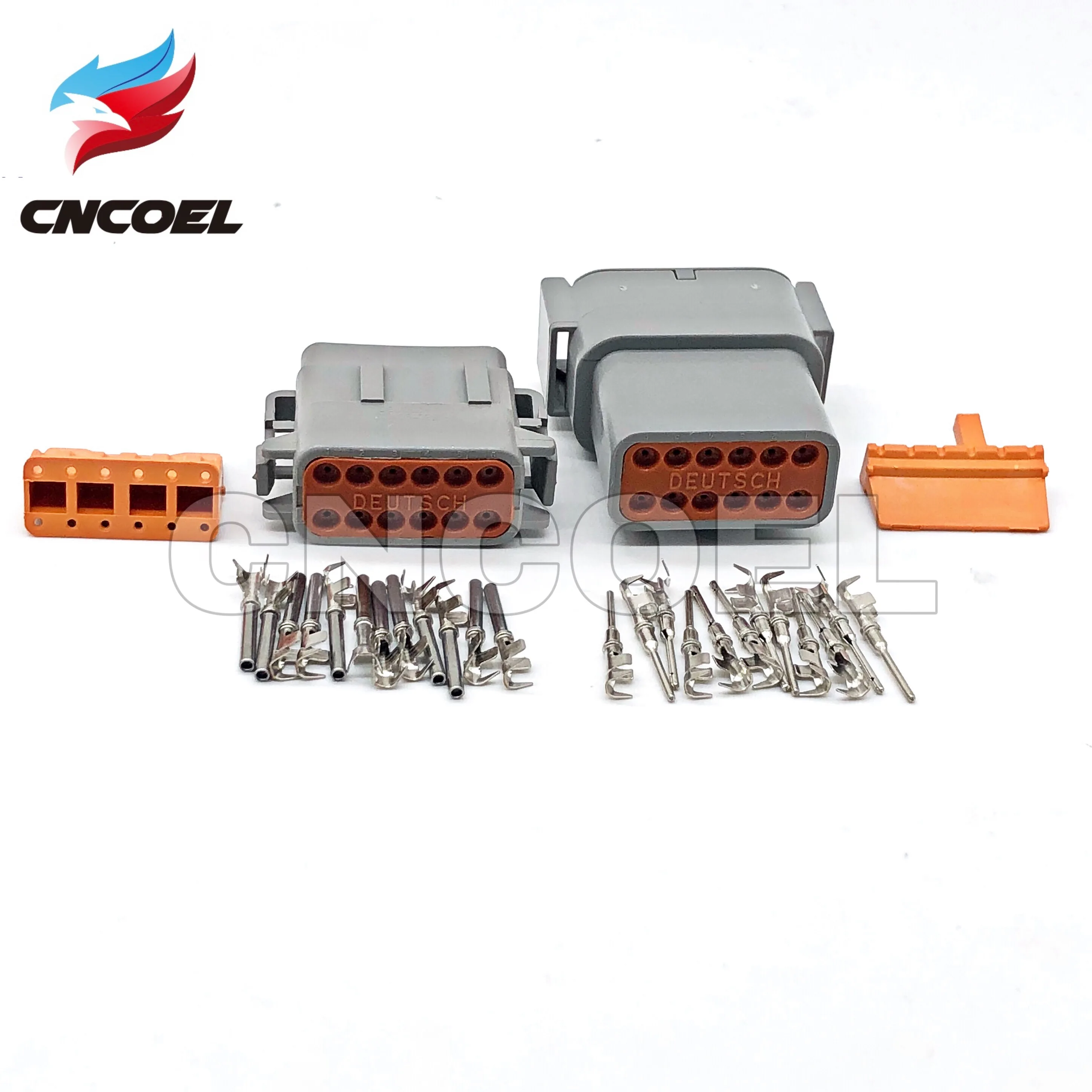 

10 Sets DTM Auto Deutsch Connector DTM04-12P / ATM04-12P DTM06-12S / ATM06-12S 12 Pin Automotive Connector