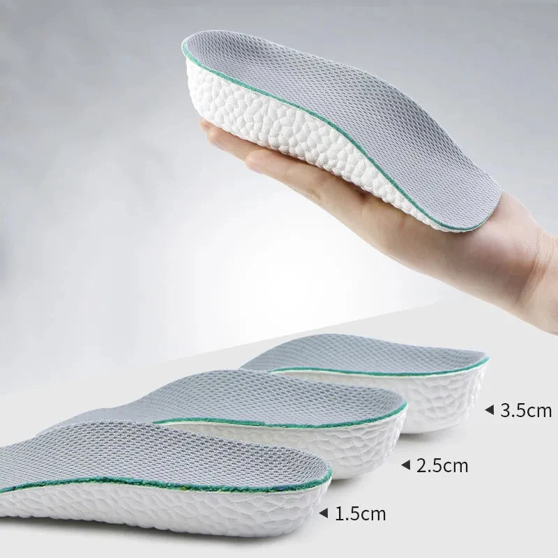 Höhenverstellbare Einlegesohlen für Herren und Damen Schuhe Plattfüße Gewölbestütze Orthopädische Einlagen Sneaker Fersenheber Memory-Schaum Schuheinlagen – Detail 10