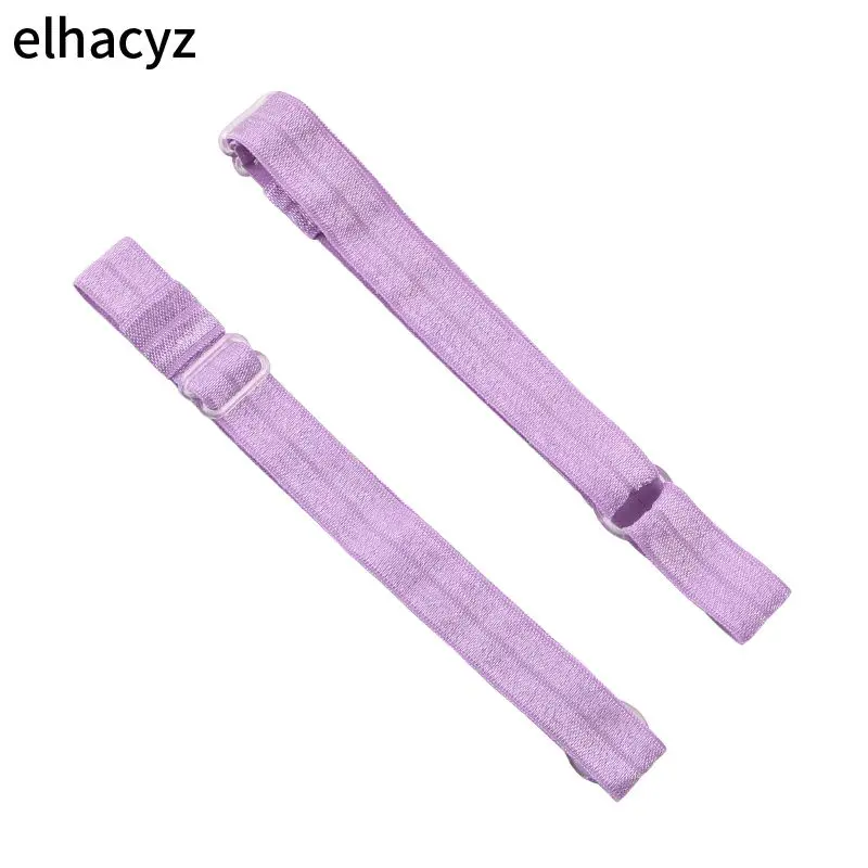 10 Teile/los Neue Candy Farben Stirnbänder FOE Band Haar Gummiband Einstellbare Haarband mit Kunststoff Ring Mädchen DIY Haar Zubehör – Detail 7