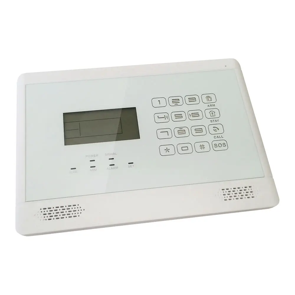 Wireless&Wired GSM SMS Autodial Intruder Burglar House Alarm Solution with Touch Keyboard