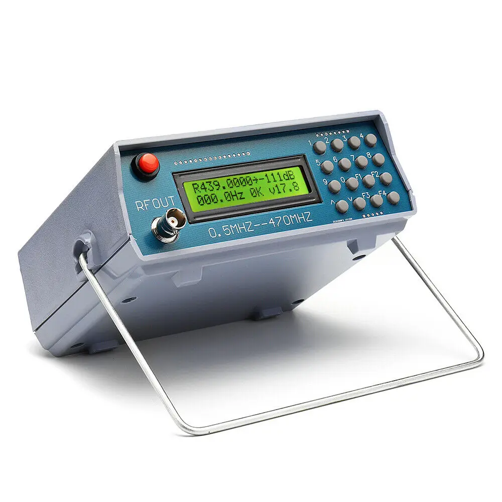 0.5Mhz-470Mhz RF Signal Generator Meter Tester For FM Radio walkie-talkie debug digital CTCSS singal output