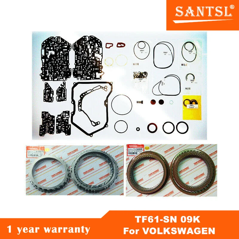 TF61-SN 09K Transmission Master Rebuild Kit For VOLKSWAGEN Transpeed