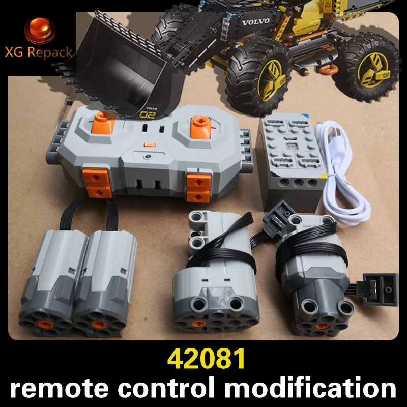 

XGrepack brand for 42081 Volvo electric RC remote control modified power pack