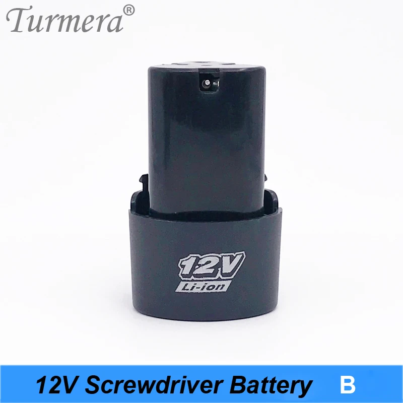 Turmera12v 3s  Cordless Screwdriver Charger Battery Electric Drill Battery Screwdriver Battery for Power Tools