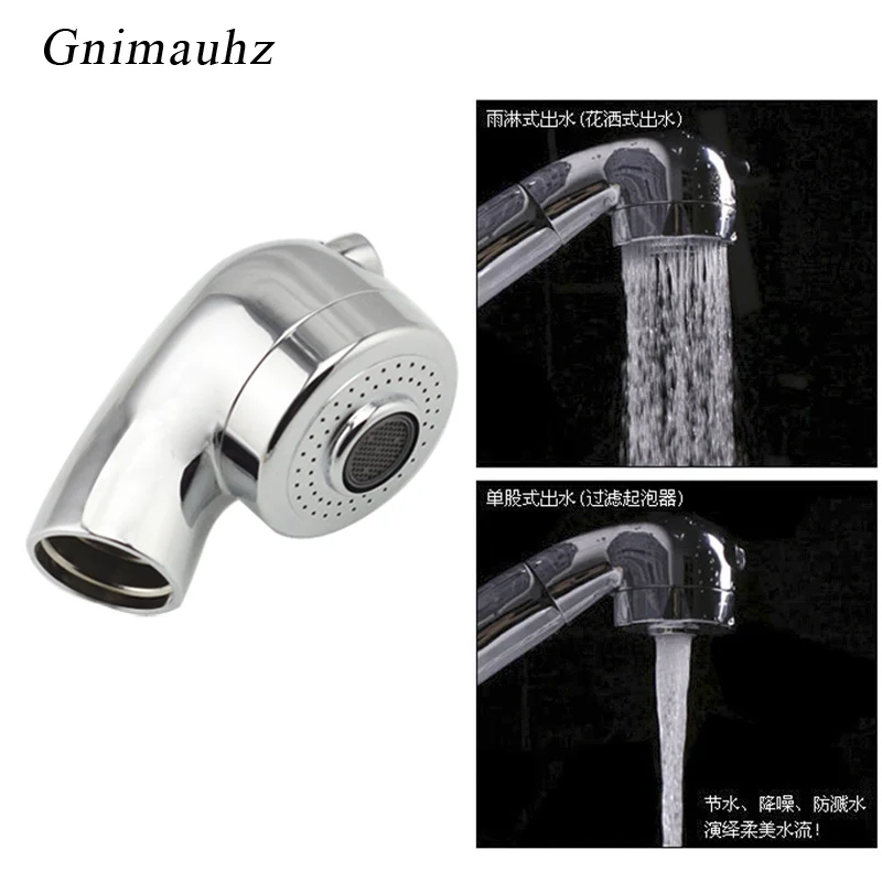 

2 Functions Kitchen Pull Out Faucet Sprayer Nozzle Water Saving Bathroom Basin Sink Shower Spray Head Water Tap Faucet Filter