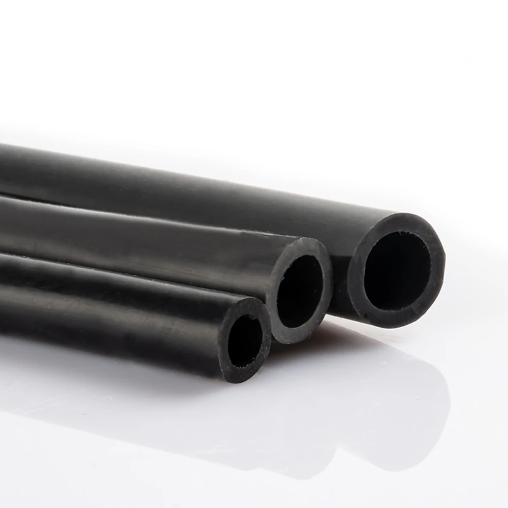 1/2/3/5/10M 2-25mm Inside Dia Nitrile Rubber Smooth Fuel Tube Petrol Diesel Oil Line Hose Pipe Black NBR Tubing