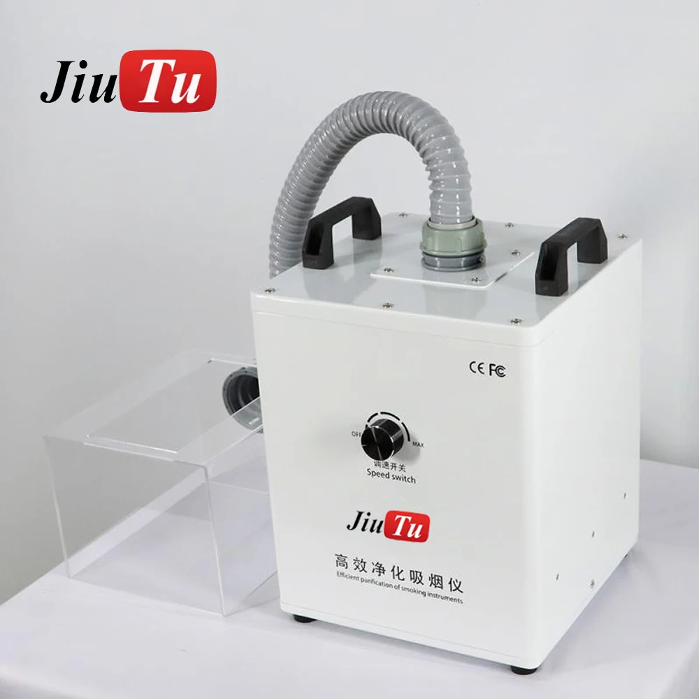 Fume Extractor Mini Smoke Absorber Airเครื่องฟอกอากาศสำหรับเลเซอร์แยกเครื่องหมายแกะสลักเครื่อง