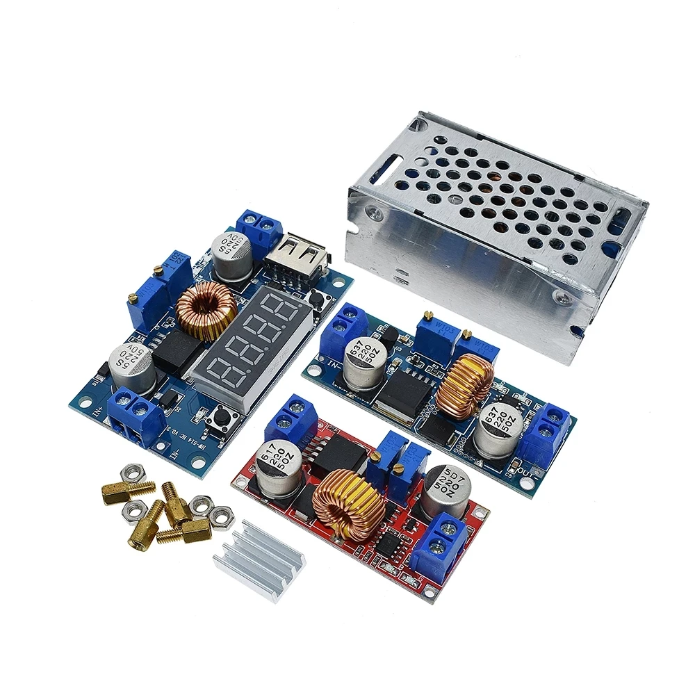 Original 5A 12A DC to DC CC CV Lithium Battery Step down Charging Board Led Power Converter Lithium Charger Step Down Module image 5