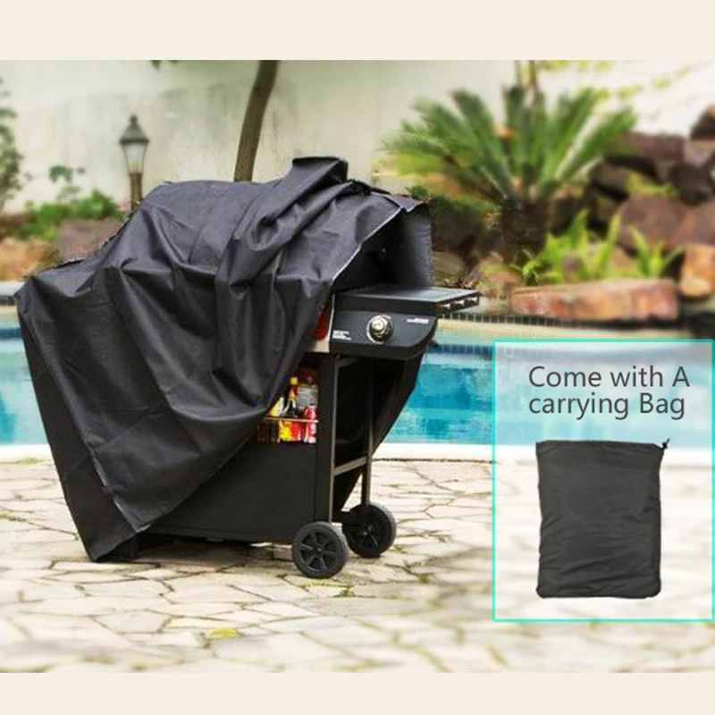 Weber q3200 Cover Waterproof Outdoor Barbecue Cover Heavy Garden Furniture Cover Oxford Cloth Barbecue Protection Mat