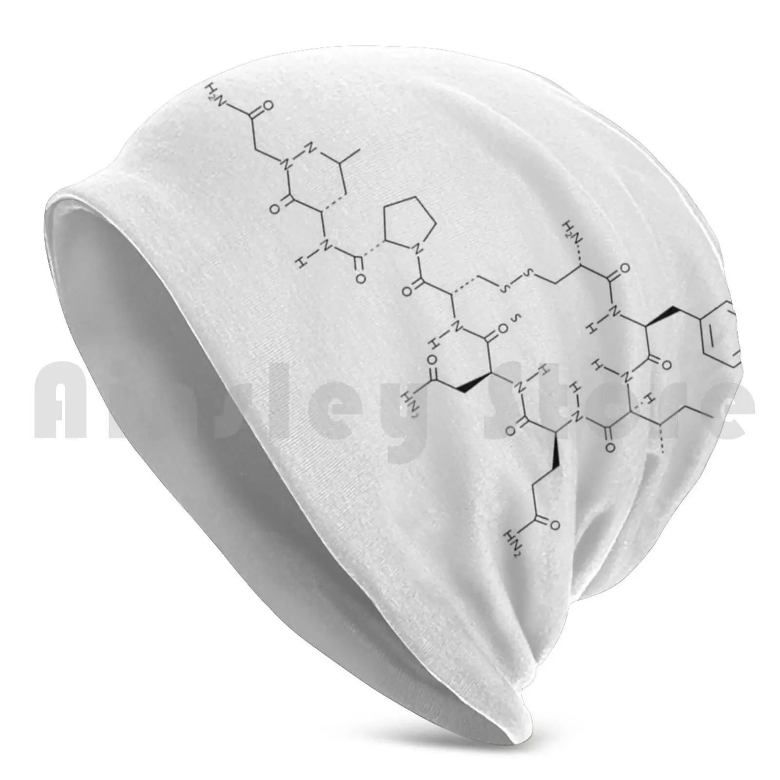 Love Chemistry Molecules Art Beanies Pullover Cap Comfortable Love Oxytocin Chemistry Molecule Science Nerd Chemical