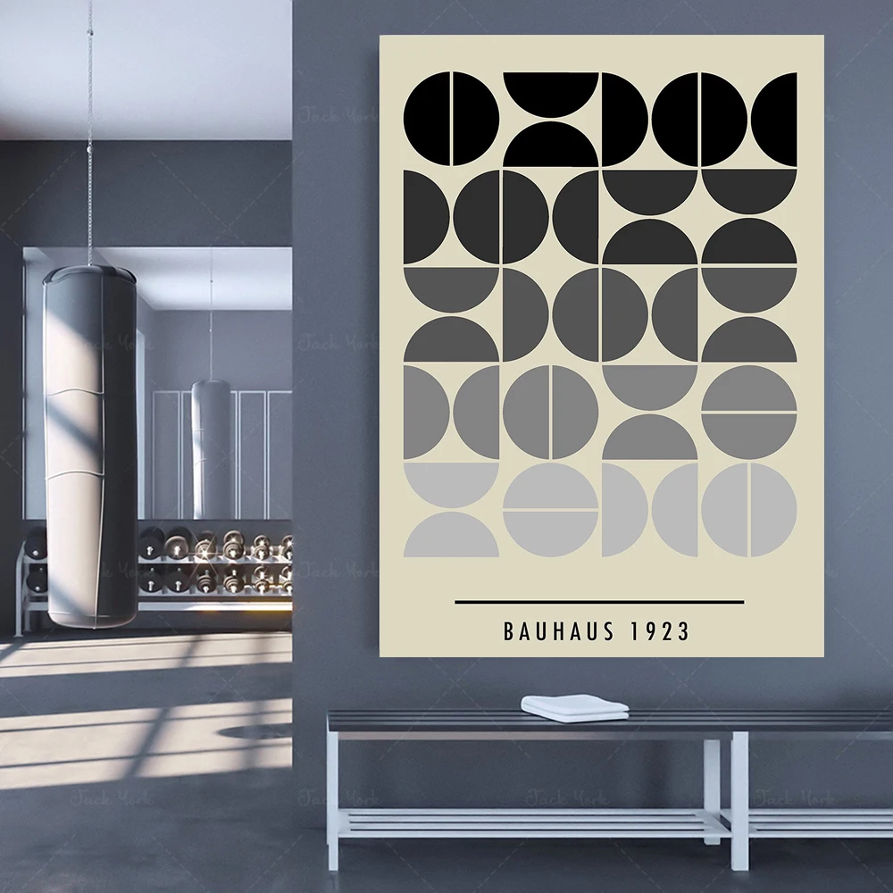 Bauhaus Art Exhibition poster, Bauhaus Exhibition print, Bauhaus Print, Walter Gropius, Bauhaus Wall Art, Geometric Art