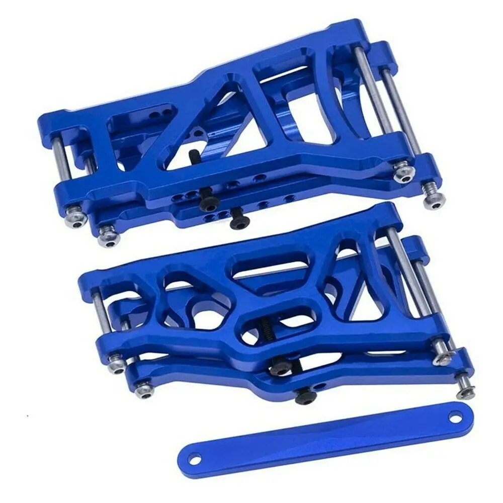 1/10 RC Car Aluminum Alloy Left&Right Suspension Control A-Arms With Tie Bar For Traxxas Slash 2WD / Rustler VXL