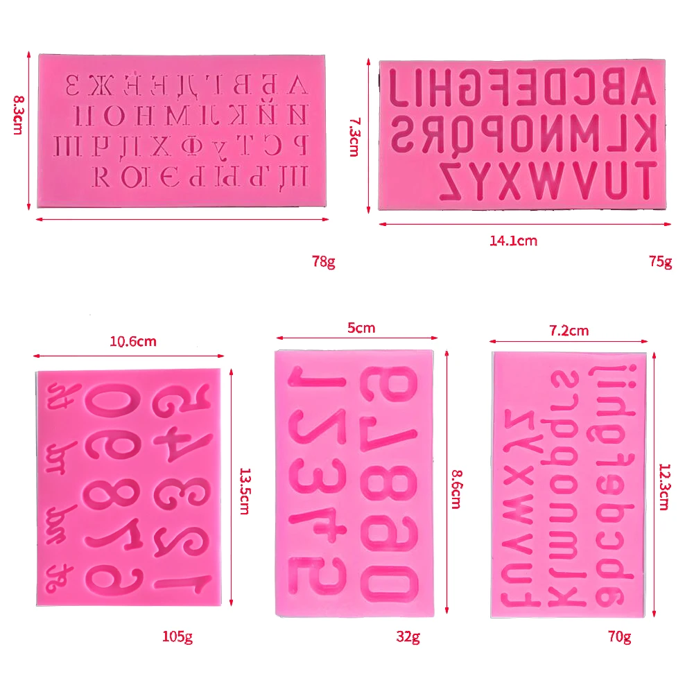 Kitchen Accessories Pretty Letter Number Cooking Tools Of Cake Decorating Silicone Mold For Baking Fondant Bakery Mug Sugar