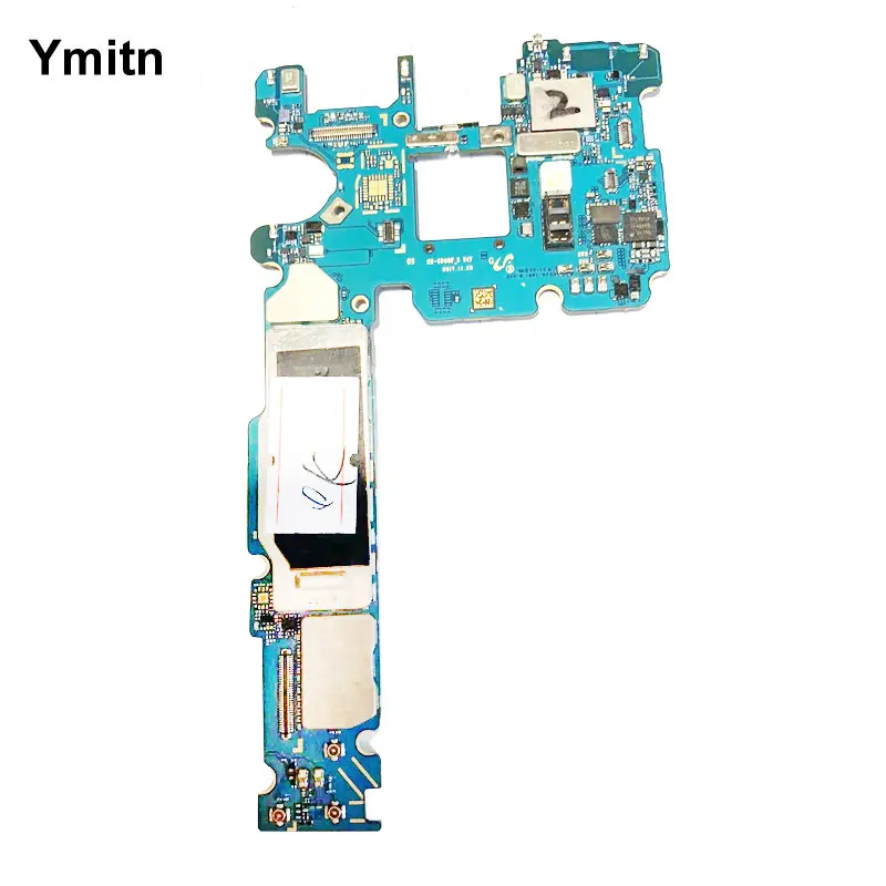 Ymitn Unlocked With Chips Mainboard For Samsung Galaxy S9 G960 G960FD G960F Motherboard Logic Board Global Firmware