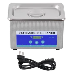 0.8L in acciaio inox Digital Ultra sonic Cleaner macchina gioielli occhiali da vista Ultra Sonic pulizia macchina temporizzazione funzione DK-008