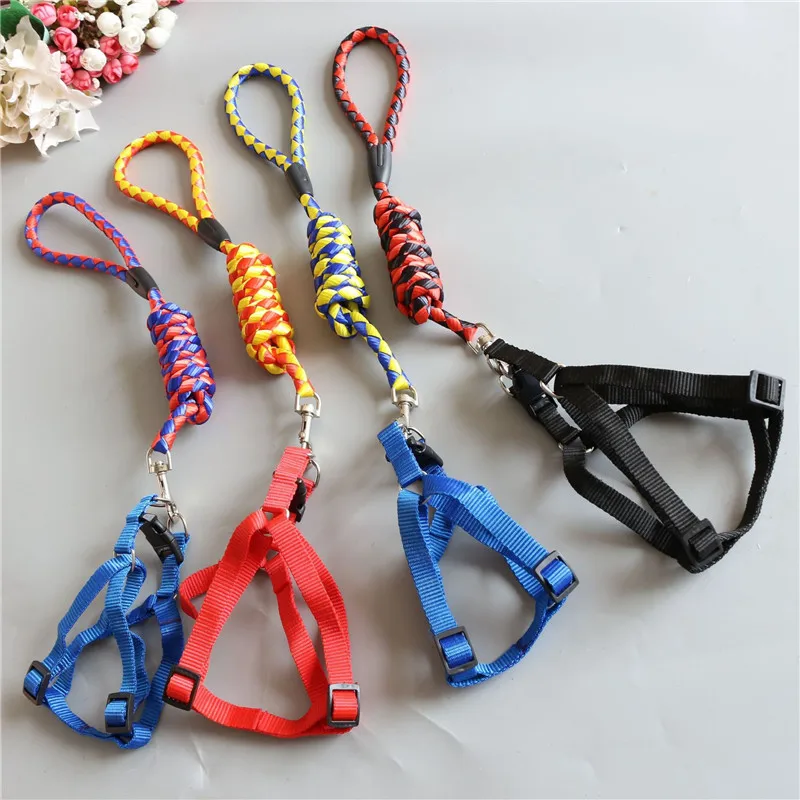 Pet products (pet leash double color polyester pet thoracic dorsal suits on sale