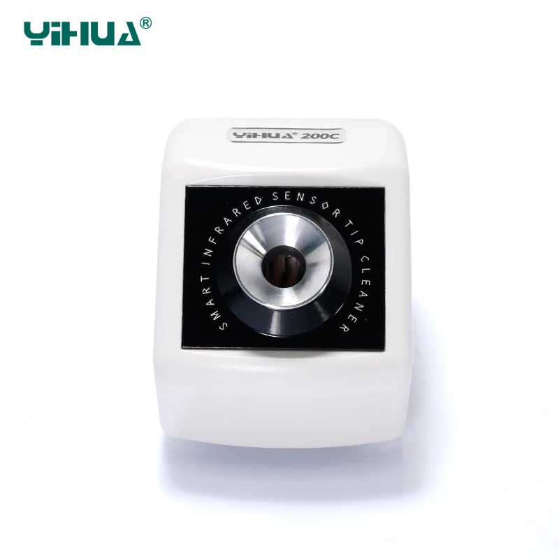 Infraroodsensor Smart Inductie Soldeerbout Tip Cleaner Lichtgewicht Iron Tips Cleaning Tool YIHUA 200C