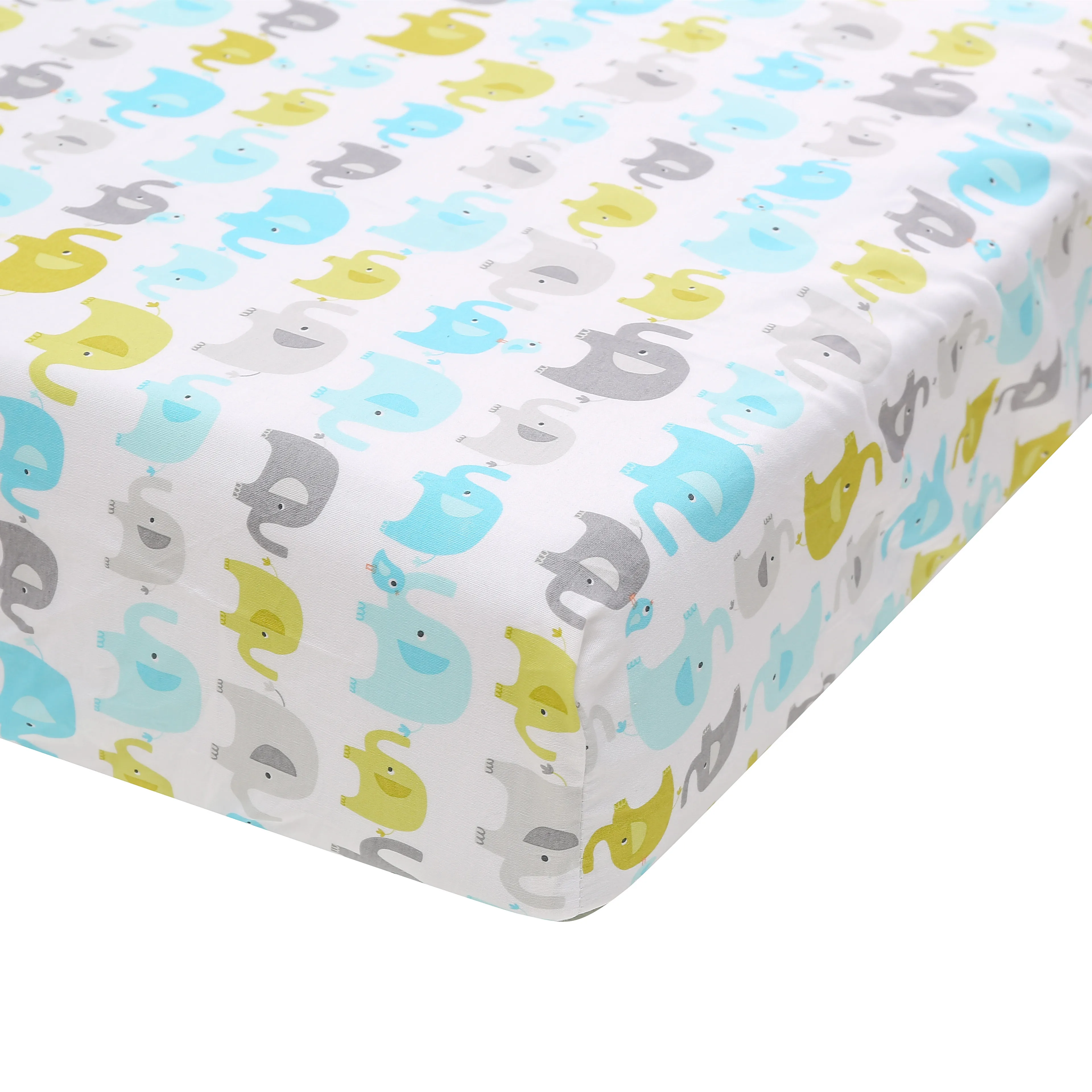 4 pcs Baby Crib Bedding Set for boys hot sale including quilt, crib sheet, crib skirt,pillow case