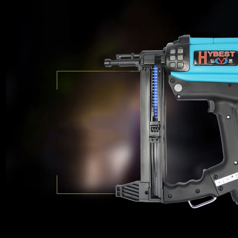 Pneumatic Nail Gun Lithium Battery Gas Nail Gun Steel Air Stapler Pneumatic Tools For Frame And Trunking