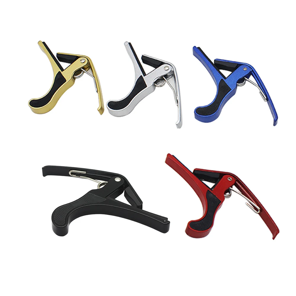 Universal Guitar Capo Quick Change Clamp Key Metal Alloy Capo for Acoustic Classic Electric Guitar Parts Accessories Big Capo