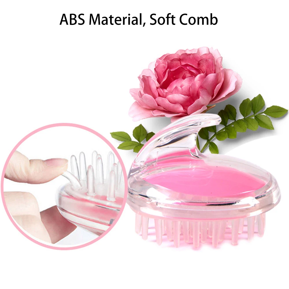 Thuis Nieuwe Siliconen Shampoo Hoofdhuid Douche Spa Haar Shampoo Siliconen Borstelkop Bad Borstel Haar Wassen Kam Scrubbers Body Cleaner